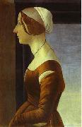 Sandro Botticelli Portrait of a Woman